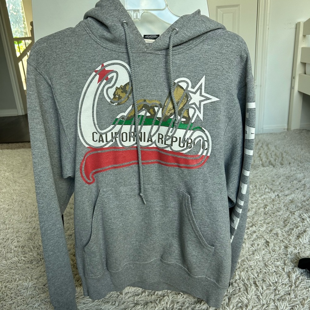 California Republic Grey Hoodie